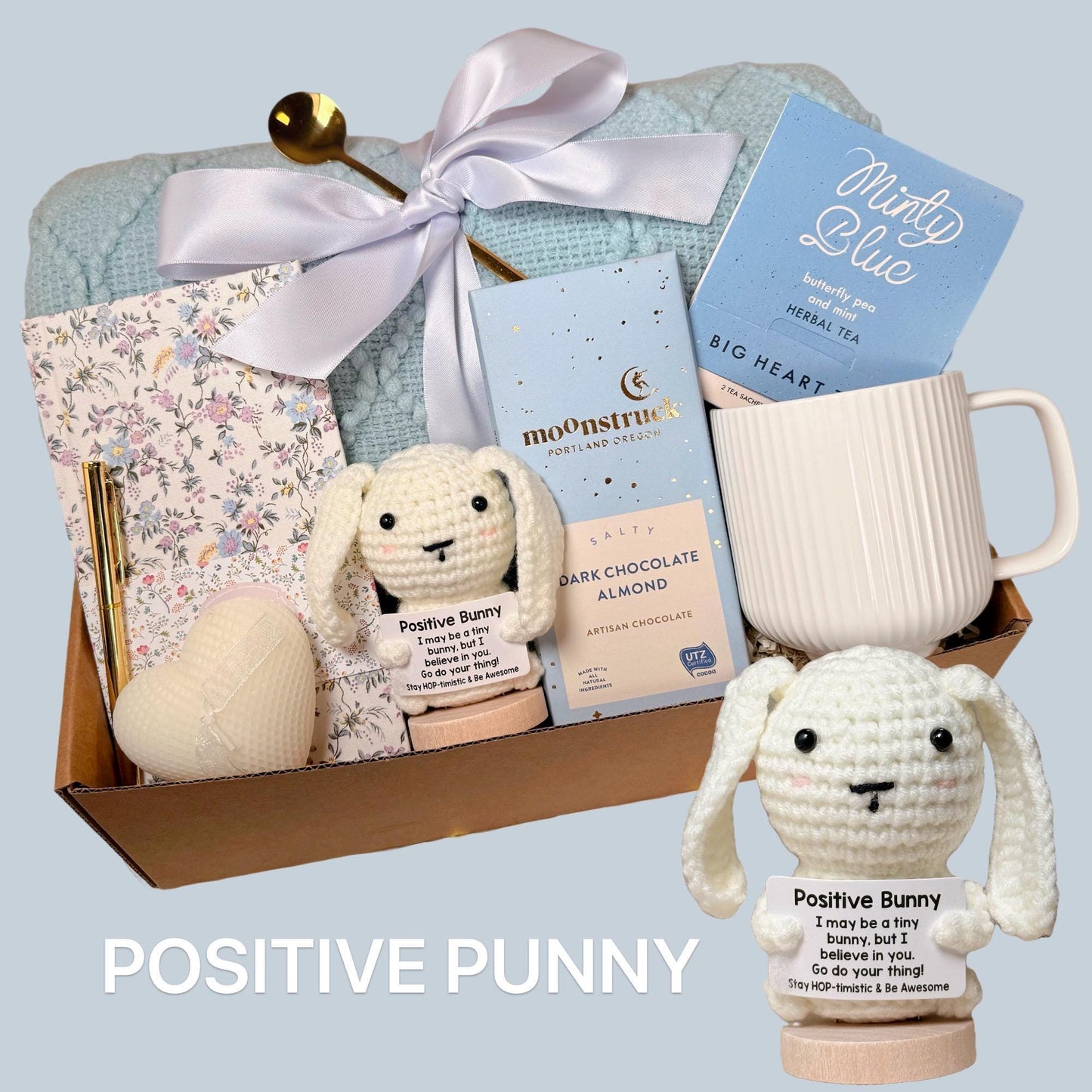 Self Care Box For Women, Thinking of You Box, Cheer Up Gift, Hygge Gift Box , Self Care Gift Basket, Sending Love and Hugs, Friendship Gift